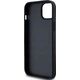 DKNY DKNY DKHMP15MPSHRPSK iPhone 15 Plus / 14 Plus 6.7" czarny/black hardcase Leather Monogram Pattern Metal Logo MagSafe