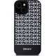 DKNY DKNY DKHMP15SPSOSPK iPhone 15 / 14 / 13 6.1" czarny/black hardcase Leather Printed Pattern Metal Logo MagSafe