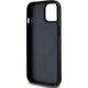 DKNY DKNY DKHMP15SPSOSPK iPhone 15 / 14 / 13 6.1" czarny/black hardcase Leather Printed Pattern Metal Logo MagSafe