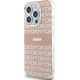 DKNY DKNY DKHMP15XHRHSEP iPhone 15 Pro Max 6.7" różowy/pink hardcase IML Mono & Stripe MagSafe