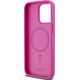 DKNY DKNY DKHMP15XPSHRPSP iPhone 15 Pro Max 6.7" różowy/pink hardcase Leather Monogram Pattern Metal Logo MagSafe