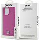 DKNY DKNY DKHMP15XPSHRPSP iPhone 15 Pro Max 6.7" różowy/pink hardcase Leather Monogram Pattern Metal Logo MagSafe