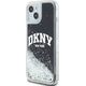 DKNY DKNY Liquid Glitter Big Logo - Etui iPhone 15 Plus / 14 Plus (czarny)