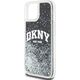DKNY DKNY Liquid Glitter Big Logo - Etui iPhone 15 Plus / 14 Plus (czarny)