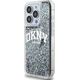DKNY DKNY Liquid Glitter Big Logo - Etui iPhone 13 Pro (czarny)