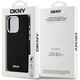 DKNY DKNY Liquid Silicone Small Metal Logo MagSafe - Etui iPhone 15 Pro (czarny)