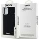 DKNY DKNY Liquid Silicone Small Metal Logo MagSafe - Etui iPhone 15 Plus / 14 Plus (czarny)