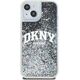 DKNY DKNY Liquid Glitter Big Logo - Etui iPhone 14 / 15 / 13 (czarny)