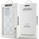 DKNY DKNY Liquid Glitter Multilogo - Etui iPhone 15 Pro (biały)
