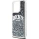 DKNY DKNY Liquid Glitter Big Logo - Etui iPhone 15 Pro (czarny)