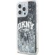 DKNY DKNY Liquid Glitter Big Logo - Etui iPhone 15 Pro Max (czarny)