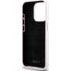 DKNY DKNY Liquid Silicone Small Metal Logo MagSafe - Etui iPhone 15 Pro (różowy)