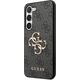 Guess Oryginalne Etui GUESS Hardcase GUHCS24S4GMGGR do Samsung S24 (Leather 4G Metal Logo / czarny)