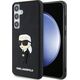 Karl Lagerfeld Oryginalne Etui KARL LAGERFELD Hardcase KLHCS24S3DRKINK do SAMSUNG S24 (3D RUBBER IKONIK NFT) czarny