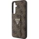 Guess Guess Grip Stand 4G Triangle Strass Logo - Etui Samsung Galaxy S24 (brązowy)