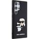 Karl Lagerfeld KARL LAGERFELD SAM S24 ULTRA RUBBER KC NFT KLHCS24L3DRKCNK BLACK