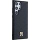 DKNY DKNY DKHMS24LPSHRPSK S24 Ultra S928 czarny/black hardcase Leather Pattern Metal Logo MagSafe