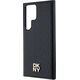DKNY DKNY DKHMS24LPSHRPSK S24 Ultra S928 czarny/black hardcase Leather Pattern Metal Logo MagSafe