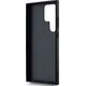 DKNY DKNY DKHMS24LPSHRPSK S24 Ultra S928 czarny/black hardcase Leather Pattern Metal Logo MagSafe