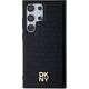 DKNY DKNY DKHMS24LPSHRPSK S24 Ultra S928 czarny/black hardcase Leather Pattern Metal Logo MagSafe