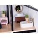 Jokomisiada Drewniany domek dla lalek Loft z lalkami (ZA5073)