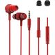 Słuchawki Oem REMAX Earphones - RM-900F Vibration skirta žaidimams Raudona