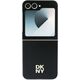 DKNY DKNY DKHCZF6PSMCSLK Z Flip6 F741 czarny/black lether Matal Stack Logo