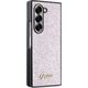 Guess Guess GUHCZFD6HGGSHP Z Fold6 F956 różowy/pink hardcase 4G Glitter Script