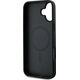 Guess Guess GUHMP16MPGHSMMK iPhone 16 Plus 6.7" czarny/black hardcase Grained Gold Ring MagSafe