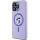 Karl Lagerfeld Karl Lagerfeld KLHMP15XSCMKCRHU iPhone 15 Pro Max 6.7" fioletowy/purple hardcase Silicone KC Heads Ring MagSafe