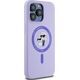 Karl Lagerfeld Karl Lagerfeld KLHMP15XSCMKCRHU iPhone 15 Pro Max 6.7" fioletowy/purple hardcase Silicone KC Heads Ring MagSafe