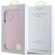Guess Guess GUHMP16MPGHSMMP iPhone 16 Plus 6.7" różowy/pink hardcase Grained Ring MagSafe