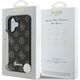Guess Guess GUHMP16MPGPYSK iPhone 16 Plus 6.7" czarny/black hardcase PU Peony Script MagSafe