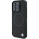 BMW BMW BMHCP16L23RCGPK iPhone 16 Pro 6.3" czarny/black hardcase Sign Leather Crossing Lines Pattern