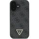 Guess Guess GUHCP16SP4TDSCPK iPhone 16 6.1" czarny/black hardcase Leather Metal Logo Strass Crossbody