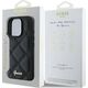 Guess Guess GUHCP16XPSQSQSK iPhone 16 Pro Max 6.9" czarny/black hardcase Quilted Metal Logo
