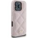Guess Guess GUHCP16XPSQSQSP iPhone 16 Pro Max 6.9" różowy/pink hardcase Quilted Metal Logo