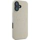 Guess Guess GUHMP16SPGHSMME iPhone 16 6.1" beżowy/beige hardcase Grained Ring MagSafe