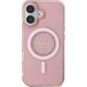 Guess Guess GUHMP16SPFTDTEP iPhone 16 6.1" różowy/pink hardcase IML Rhinestones MagSafe