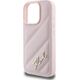 Karl Lagerfeld Karl Lagerfeld KLHCP16LPQDSMGP iPhone 16 Pro 6.3" różowy/pink hardcase Quilted Signature