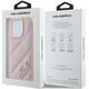 Karl Lagerfeld Karl Lagerfeld KLHCP16LPQDSMGP iPhone 16 Pro 6.3" różowy/pink hardcase Quilted Signature