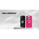 Karl Lagerfeld Karl Lagerfeld KLHMP16SSCHPPLF iPhone 16 6.1" fuksja/fuschia hardcase Silicone Choupette Head Print MagSafe