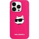 Karl Lagerfeld Karl Lagerfeld KLHMP16SSCHPPLF iPhone 16 6.1" fuksja/fuschia hardcase Silicone Choupette Head Print MagSafe