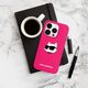 Karl Lagerfeld Karl Lagerfeld KLHMP16SSCHPPLF iPhone 16 6.1" fuksja/fuschia hardcase Silicone Choupette Head Print MagSafe