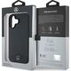 Mercedes Mercedes MEHMP16S23RBARK iPhone 16 6.1" czarny/black hardcase Textured And Plain Leather MagSafe