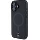 Mercedes Mercedes MEHMP16S23RCMK iPhone 16 6.1" czarny/black hardcase Plain Smooth Leather MagSafe