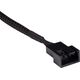 Alphacool Alphacool Lüfterkabel 4-Pin auf 4-Pin Verlängerung 60cm - schwarz