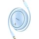 Kabel USB Baseus Kabel USB Baseus Free2Pull USB-C do iP 20W 1m (niebieski)