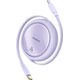 Kabel USB Baseus Kabel USB Baseus Free2Pull USB-C do iP 20W 1m (fioletowy)