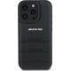 Mercedes AMG AMHCP16XGSEBK iPhone 16 Pro Max 6.9" czarny/black hardcase Leather Debossed Lines Black Logo